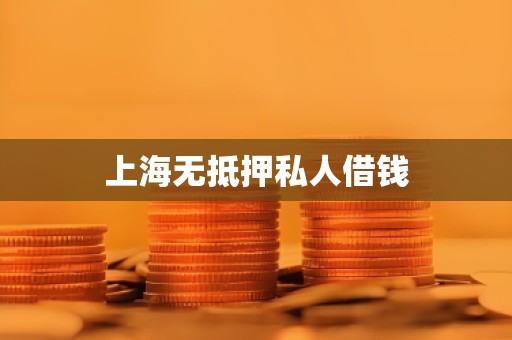 上海无抵押私人借钱