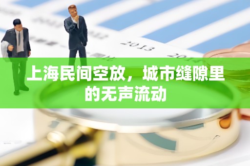 上海民间空放,城市缝隙里的无声流动