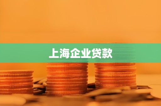 上海企业贷款 上海企业贷款