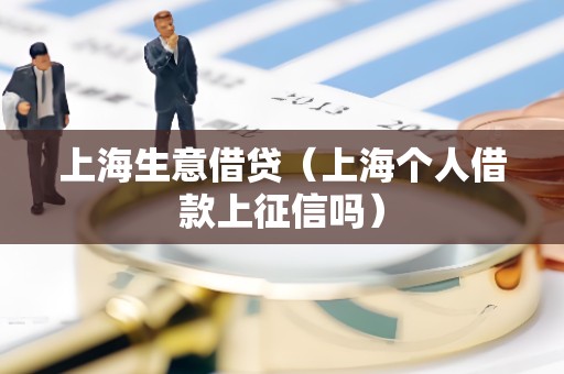 上海生意借贷（上海个人借款上征信吗）